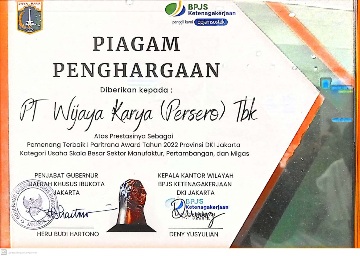 Paritrana Award